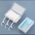 Dental Floss Toothpick Bulk OEM 30 Picks Per Box Easy Glide Eco Natural Dental Floss Pick Plastic in Custom Box. 