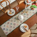 Table Runner Cotton Table Runner Cotton Linen Tablecloth Mat for Dining Table TV Cabinet Center Table.