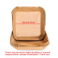 50pcs/100pcs Air Fryer Paper Cup Cake Mold Special Paper for Air Fryer Baking Oil-proof Oil-absorbing Paper for Household. 