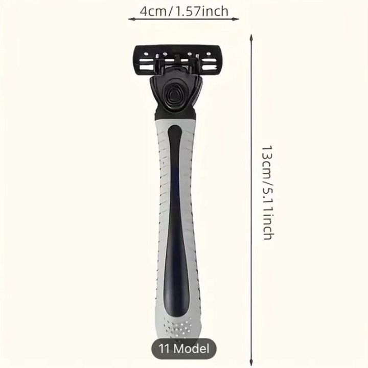 1%20Handle%20+%204%20Blades%20Manual%20Hair%20Shaver%20Razor%20For%20Men%20With%206%20Layer%204%20Pcs%20Blade%20Set%20With%20Cleaning%20brush%20-%20Image%207
