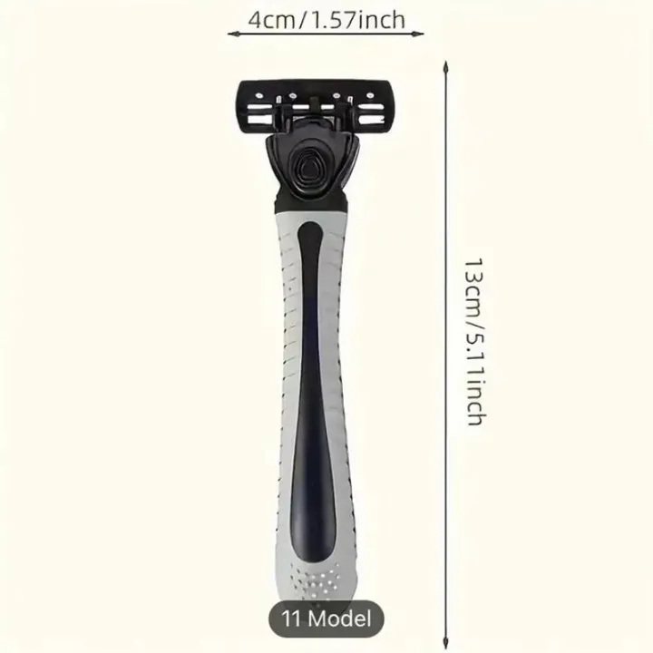 1%20Handle%20+%204%20Blades%20Manual%20Hair%20Shaver%20Razor%20For%20Men%20With%206%20Layer%204%20Pcs%20Blade%20Set%20With%20Cleaning%20brush%20-%20Image%207