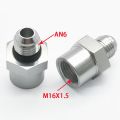 M16x1.5 to M14X1.5 Joint Adapter 6AN External Thread Internal Selectable Fuel System Accessory for Automotive. 