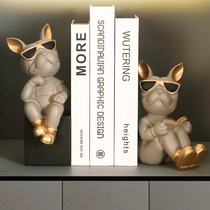 French%20Bulldog%20Bookend%20Sculptures%20Dog%20Butler%20Live%20room%20Statue%20House%20Decoration%20Desk%20Table%20Resin%20Art%20Animal%20Nordic%20Home%20Decor%20-%20Image%202