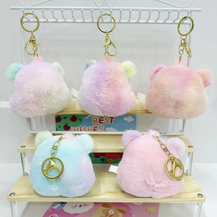 Ys178%20cute%20key%20chain%20bear%20pendant%20plush%20toy%20cute%20key%20chain%20-%20Image%202