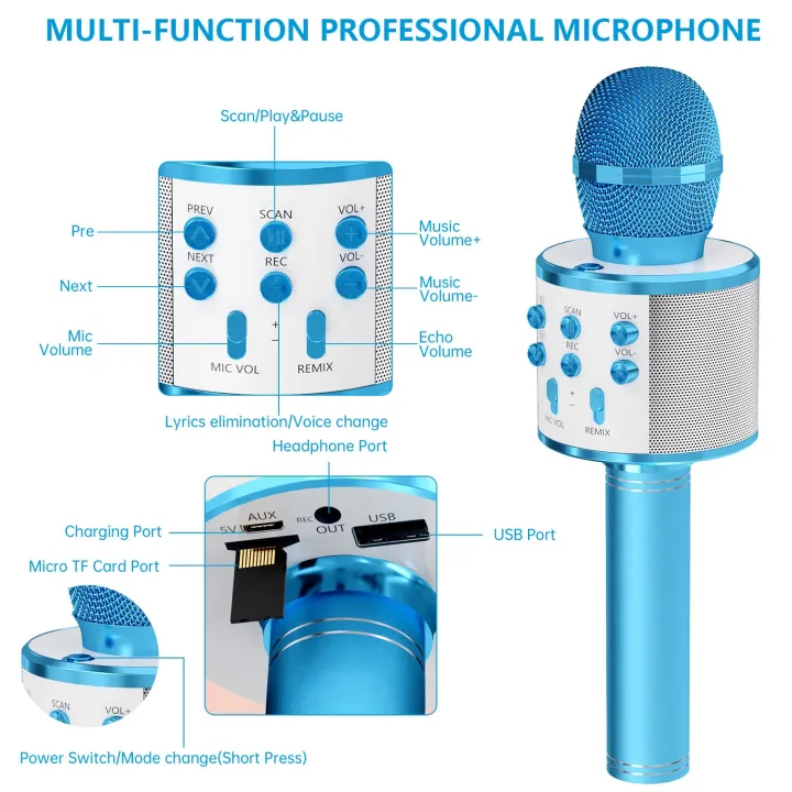 Kids%20Microphone%20for%20Singing,%20Wireless%20Bluetooth%20Karaoke%20Microphone%20for%20Adults,%20Portable%20Handheld%20Karaoke%20Machine,%20Toys%20for%20Boys%20and%20Girls%20Gift%20for%20Birthday%20Party%20(Blue)%20-%20Image%207