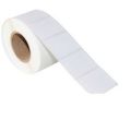Barcode Label Sticker Roll 1000 Stickers 38mm × 28mm Pack of 2 Rolls. 
