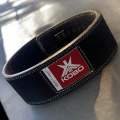 Kobo 10 mm WTB-16 Adjustable Lever Gym Belt- Heavy Duty Weightlifting Support. 