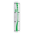 Foot Scaler ORO 6 Inch Plastic Ruler 2pcs. 