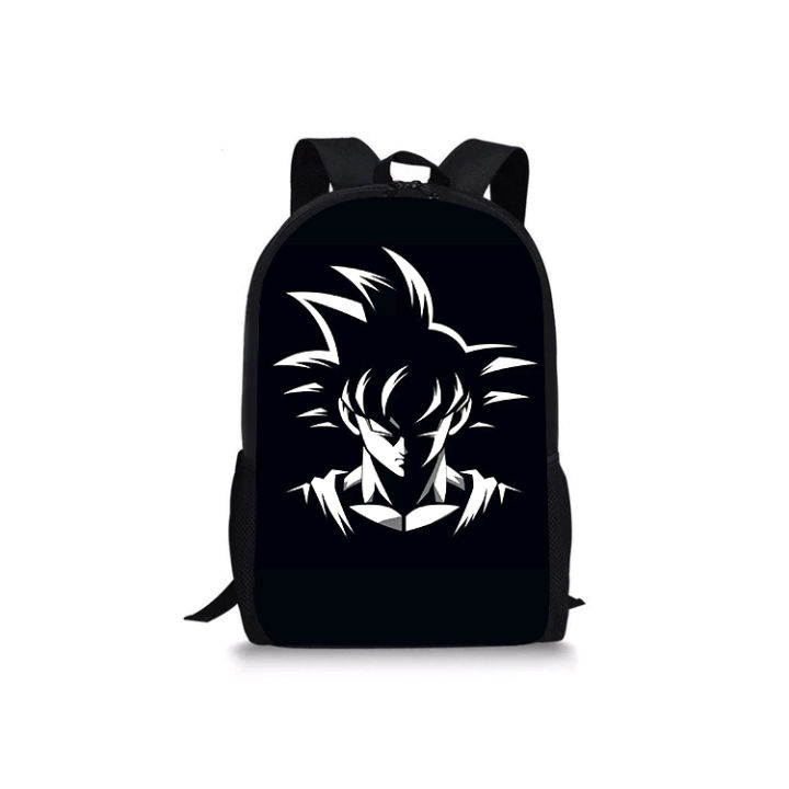 Goku Anime Printed School Bag for All Classes – Stylish College & University Backpack for Boys & Girls