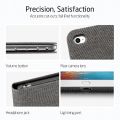 ESR iPad Air 2 Case, iPad Air 2 Smart Case Cover Oxford Cloth Case Knitted Textile Ultra Slim Auto Wake & Sleep Function Grey for iPad Air 2, Twilight. 