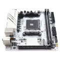 JGINYUE B350 Chip MINI-ITX AM4 DDR4 Motherboard Desktop Gaming AMD Motherboard B350I-PLUS ARGB Sata NVME. 