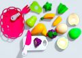 Exclusive Baby toy fruits set - Multi color. 