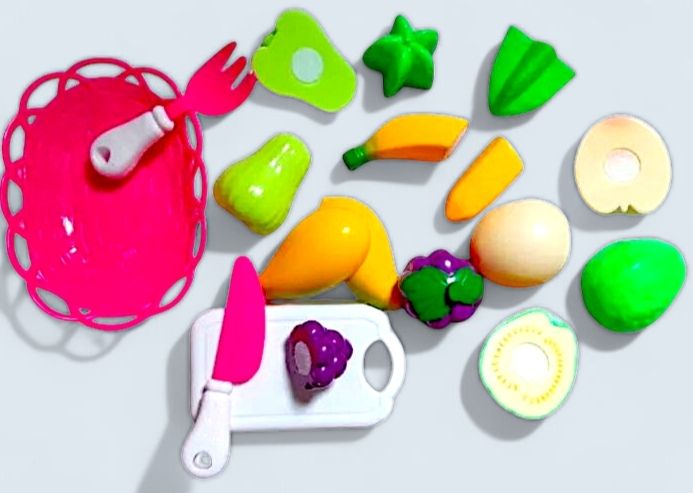 Exclusive Baby toy fruits set - Multi color