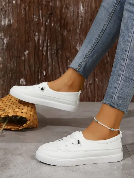 2024%20Spring/Summer%20Fashion%20New%20Mesh%20Shallow%20Mouth%20Casual,%20Comfortable%20and%20Breathable%20Round%20Toe%20Flat%20Walking%20Sports%20Shoes%20-%20Image%203