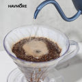 Pour Over Coffee Dripper Set 600ml Glass  Server V02 Funnel Drip Maker Brew Cup Coffee Set with  Filter Paper. 