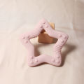 New Star Silicone Teether Food Grade Heart Baby Teething Toy.