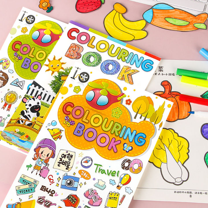 Kids Coloring Book, kids coloring book, educational coloring book, kids ...