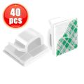 50PCS Cable Clips For Car Dash Camera Dashboard Cable Clip Organizer Cars Phone Charger Cord Holder Manager USB Line Fastener. 