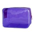 Colorful Transparent Cosmetic Bag Women Makeup Bag PVC Jelly Wash Bag Large Capacity Travel Cosmetics Organizer Makeup Pouch. 