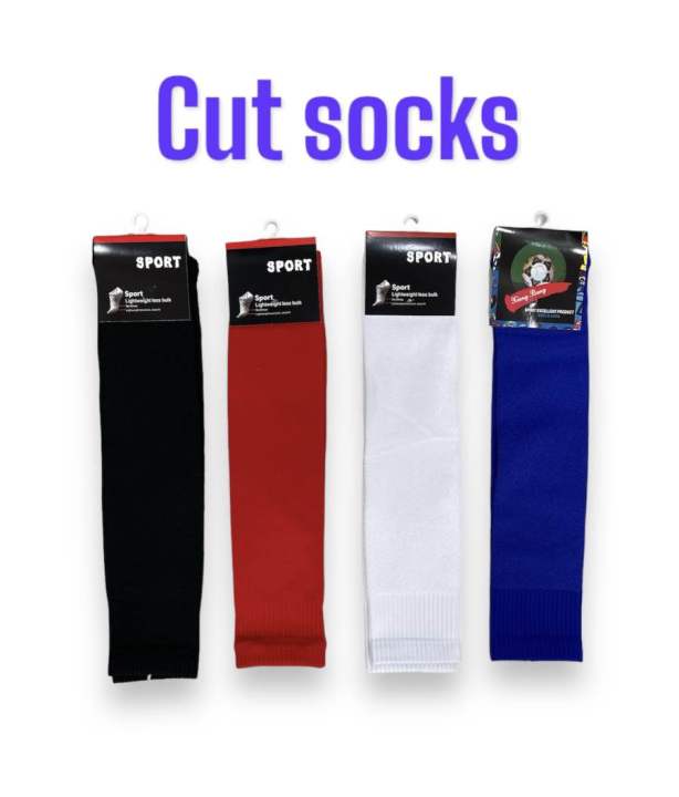 Cutting socks for football