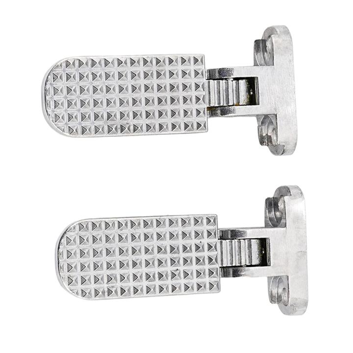 2Pcs Electric Bike Rear Pedals Footrest Quick Release, Foot Pegs Scooter Pedals Bike Pedals for Mountain Bike