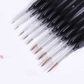 10Pcs Miniature Paint Brushes Detail Small Fine Tip Paintbrushes Micro Paint Brush Set Triangular Grip Handles Art Brushes. 