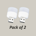 USB LED Night Bulb | Night Bulb | LED Night Light | USB Light | USB Bulb | Night Light | Universal for Laptops, Power banks, Mobile Chargers & Other USB supported port (Pack of 1 & 2). 