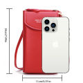 Mini Cell Phone Bag Multifunctional and Multi-Card Slot Single Shoulder Crossbody Card Bag for Women. 