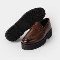 Chunky Loafers Pattern Luxuries Men's Shoes. 