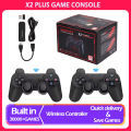 X2 Plus GD10 Pro 4K Game Stick New 3D HD 2.4G Retro Video Game Console Wireless Controller TV 50 Emulator For PS1/N64/DC 64G Gif. 