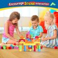 Imported 44pcs Soft EVA Foam Building Blocks Set Kids Educational Toys. 