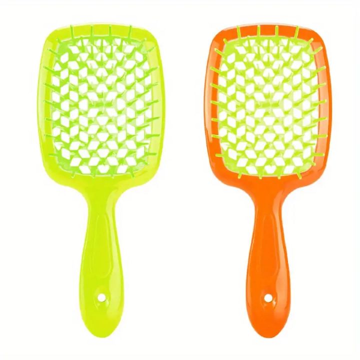 2pcs/set%20Vented%20Hollow%20Out%20Hair%20Brush%20Scalp%20Massage%20Comb%20Anti%20Knot%20Tangling%20Comb%20Anti-static%20Comb%20With%20Handle%20Fluffy%20Styling%20-%20Image%202