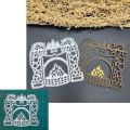 houses building metal cutting dies mold Scrapbooking decoration paper craft knife mould blade punch template Embossing stencils.