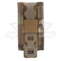 FAST 9MM Pistol Single/Double Magazine Pouch MOLLE Mag Pouch with Quick Release Kydex Insert for GLOCK M9 P226 HK USP. 