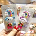 PACK OF 3 NEW DESIGN STYLISH MULTISHAPE  HOLLOW GEOMETRIC MULTICOLOR HAIR CATCHER HAIR PINS HAIR ACCESSORIES FOR BABY GIRLS KIDS. 