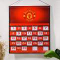 Manchester United football savings calendar. 