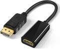 DISPLAY PORT TO HDMI / DP TO HDMI CONVERTER - Black. 