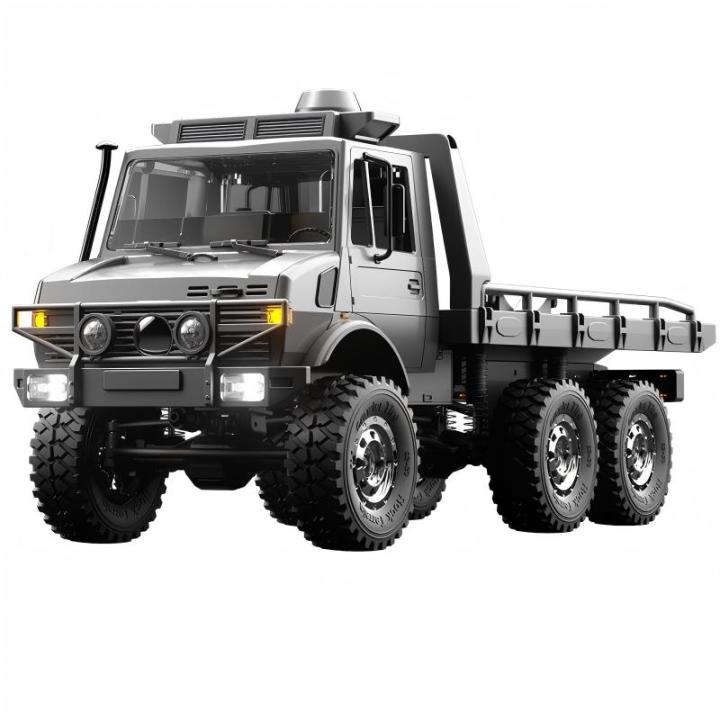 2.4G RC Crawler 6WD Unimog RC Truck 1:18 Proportional Control ...