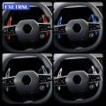 For Renault Espace Austral Rafale Scenic Megane E-Tech 5 Rafale 2023 2024 2025 2026 Car Steering Wheel DSG Stickers Gear Extend. 