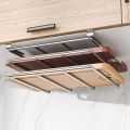 Under Cabinet Cutting Board Organizer Holder Kitchen Hanging Chopping Board Pot Lid Kitchenware Storage Rack Stainless Steel. 
