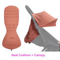 COLU KID® Baby Carriage Accessories Waterproof Sun Canopy & Replacement Seat Cushion Compatible with Babyzen YOYO YOYO2.