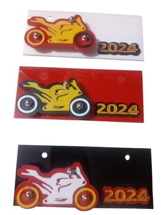 Motorcycle CD70 OR 125 FANCY NUMBER PLATE