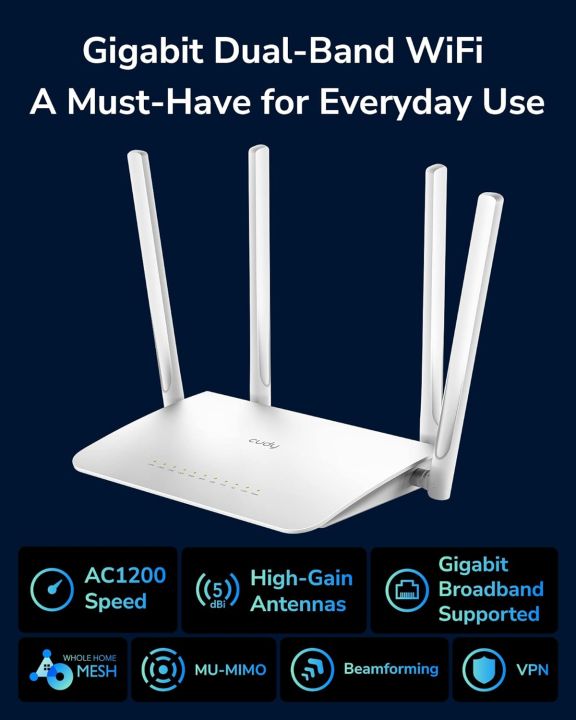 Cudy%20WR1200%20AC1200%20Dual%20Band%20Smart%20Wi-Fi%20Router%20-%20Image%204