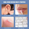 500pcs 5 Packs Double-ended Cotton Swabs, Baby Cotton Swabs, Ear Cleaning Sticks, Healthy Cleaning Tools. 