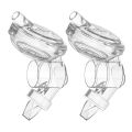 YOUHA Electric Breast Pump Replacement Accessory 2 Pcs Connector Soft Food-Grade Silicone for THE INS Wearable Breast Pump.