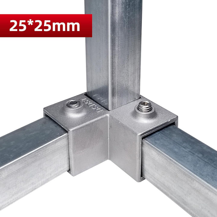 20/25/30mm%20Square%20Tube%20Connectors%20Galvanized%20Aluminum%20Alloy%20Square%20Tube%20Connector%20Tee%20Fasteners%20Square%20Steel%20Fixed%20Clips%20-%20Image%205