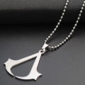 Stainless Steel Assassin Syndicate Creed Pendant Game Movie Anime Cosplay Necklace .