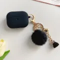 Fashion Solid Color Plush Earphone Case For Apple Airpods Pro 2 3 1 Cover Silicone Headphone Charging Cases For Airpod 3 Funda. 