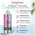 Flamingo Quick Fresh DEODORIZER (220 ml)  Lemon ကားတွင်း အနံဆိုးဖျက်ဆေး. 