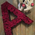 alphabet or letter box for birthday, valentine, anniversary, wedding, Christmas gift. 